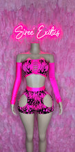 Load image into Gallery viewer, Pink Flame Shorts Set
