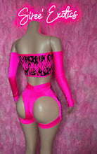Load image into Gallery viewer, Pink Flame Shorts Set
